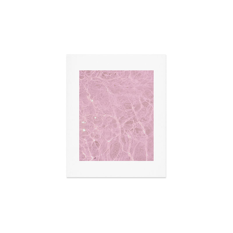 Pink Water Art Print Gallery Image 1