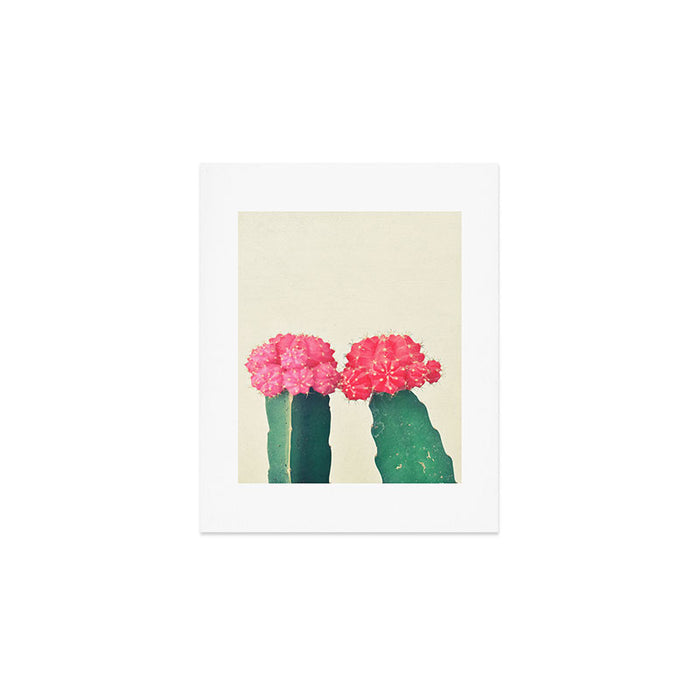 Plaid Cacti Art Print Gallery Image 1