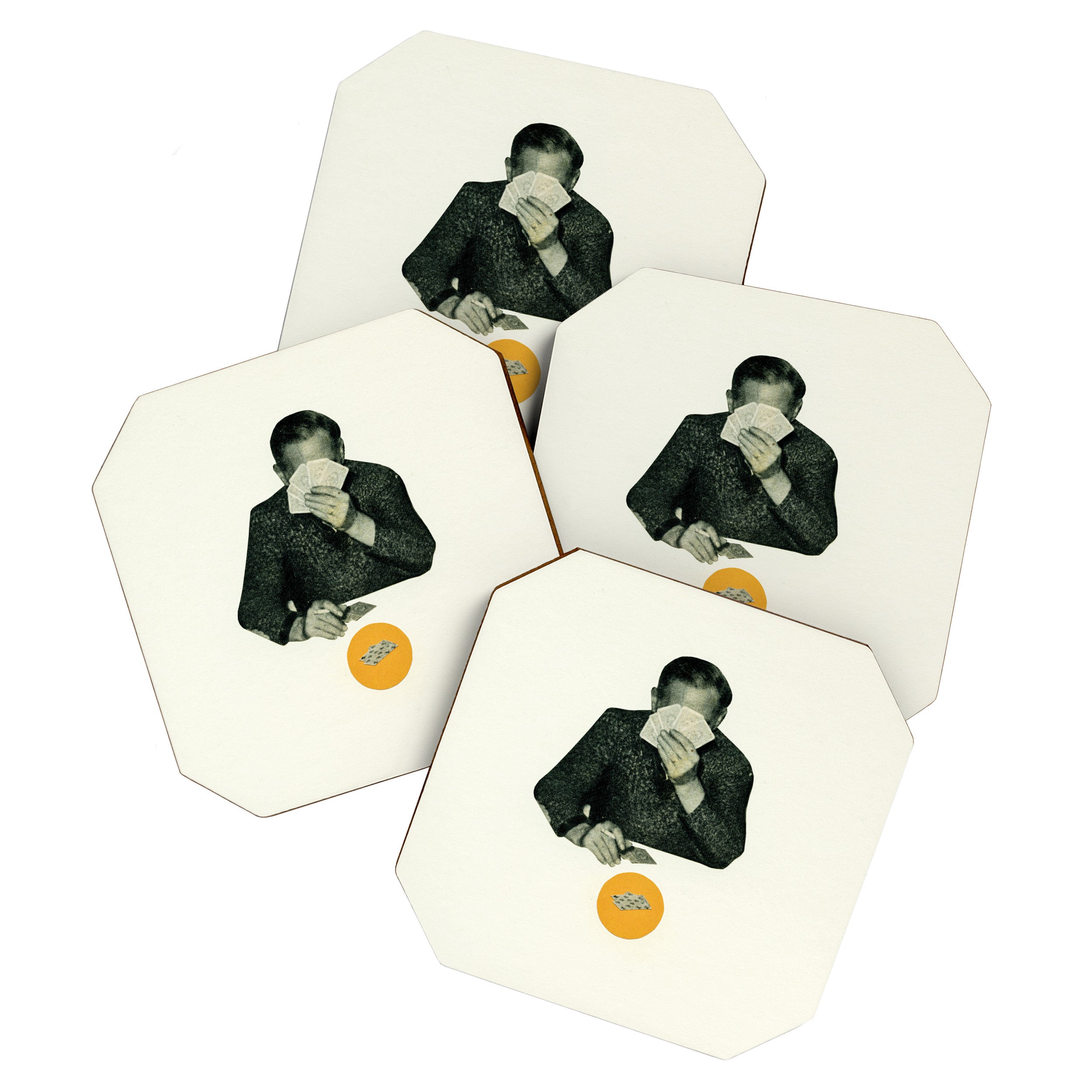 Poker Face Coaster Gallery Image 1