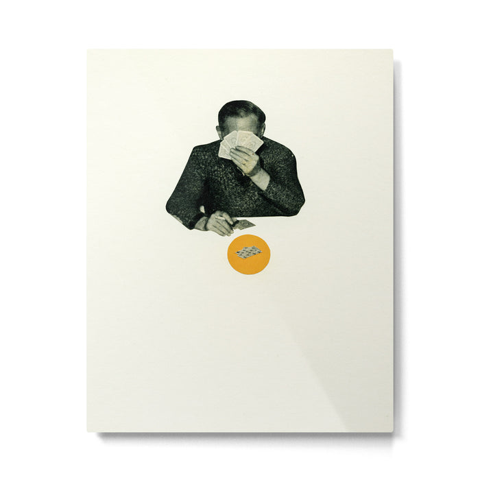 Poker Face Metal Print Gallery Image 1