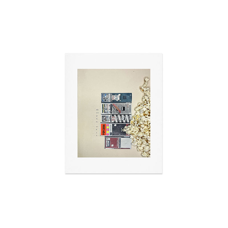 Popcorn Art Print Gallery Image 1