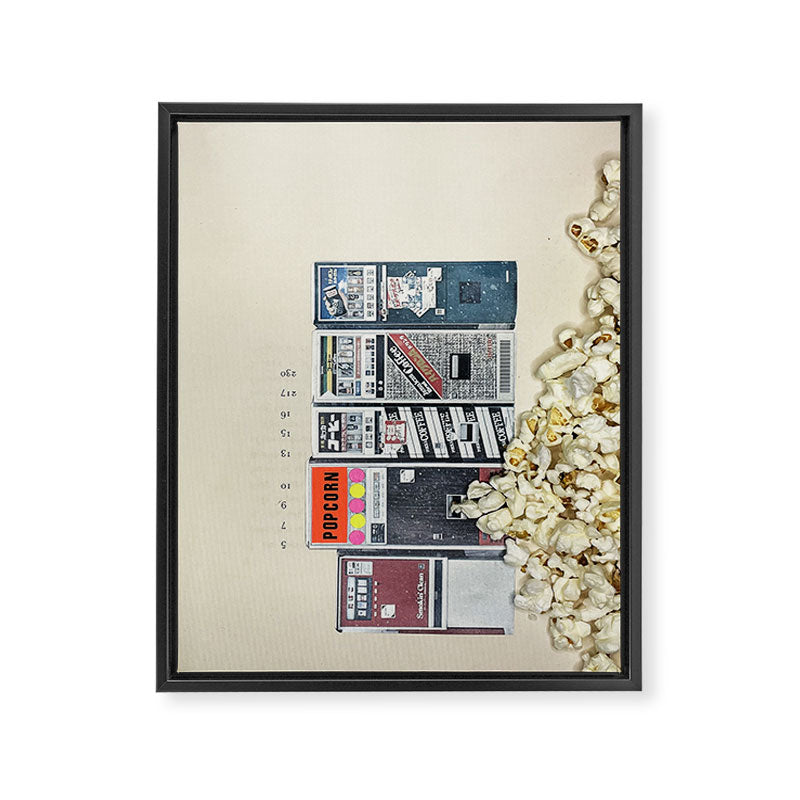 Popcorn Framed Canvas Print Gallery Image 6