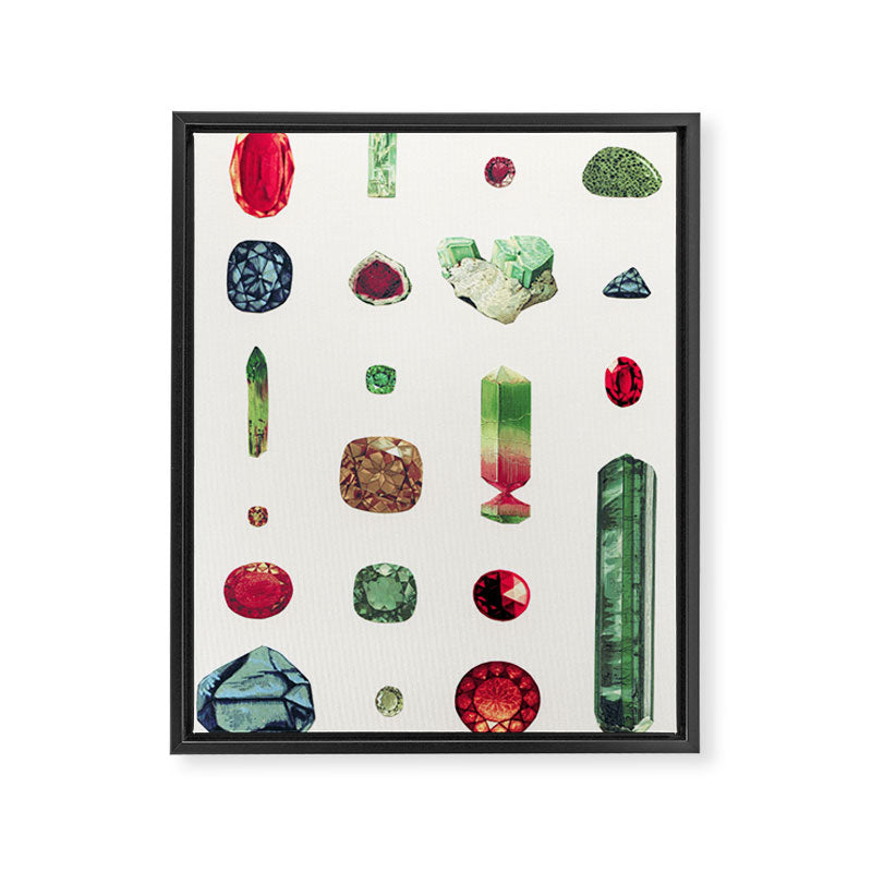 Precious Stones Framed Canvas Print Gallery Image 6