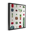 Precious Stones Framed Canvas Print Gallery Image 2