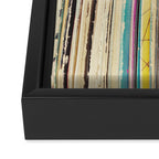 Record Collection Framed Canvas Print Gallery Image 3