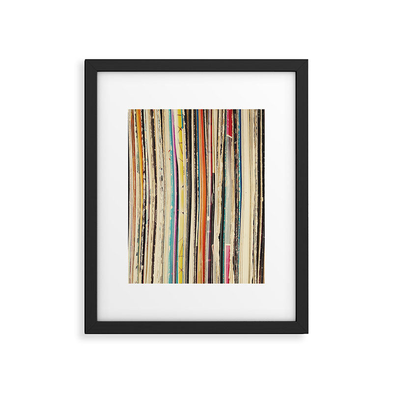 Record Collection Framed Art Print Gallery Image 4
