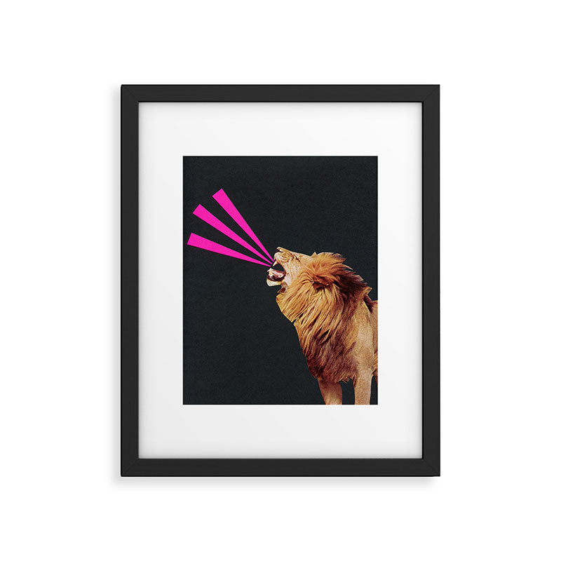 ROAR Framed Art Print Gallery Image 5