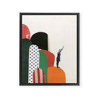 Rock Diving II Framed Canvas Print Gallery Image 6