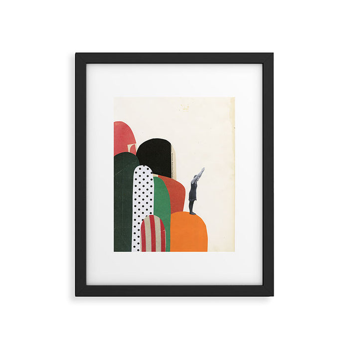 Rock Diving II Framed Art Print Gallery Image 1