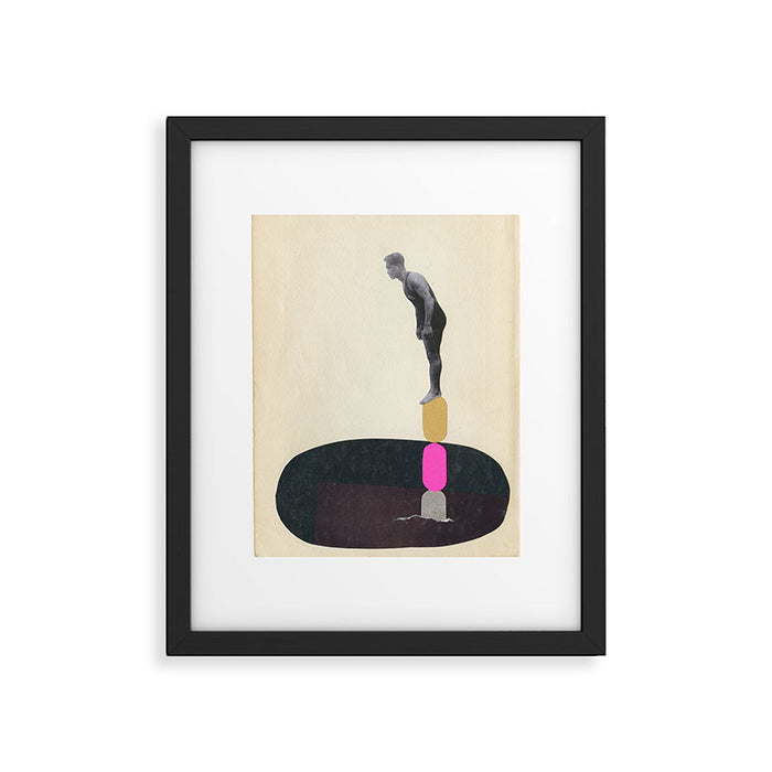 Rock Pool Framed Art Print Gallery Image 1