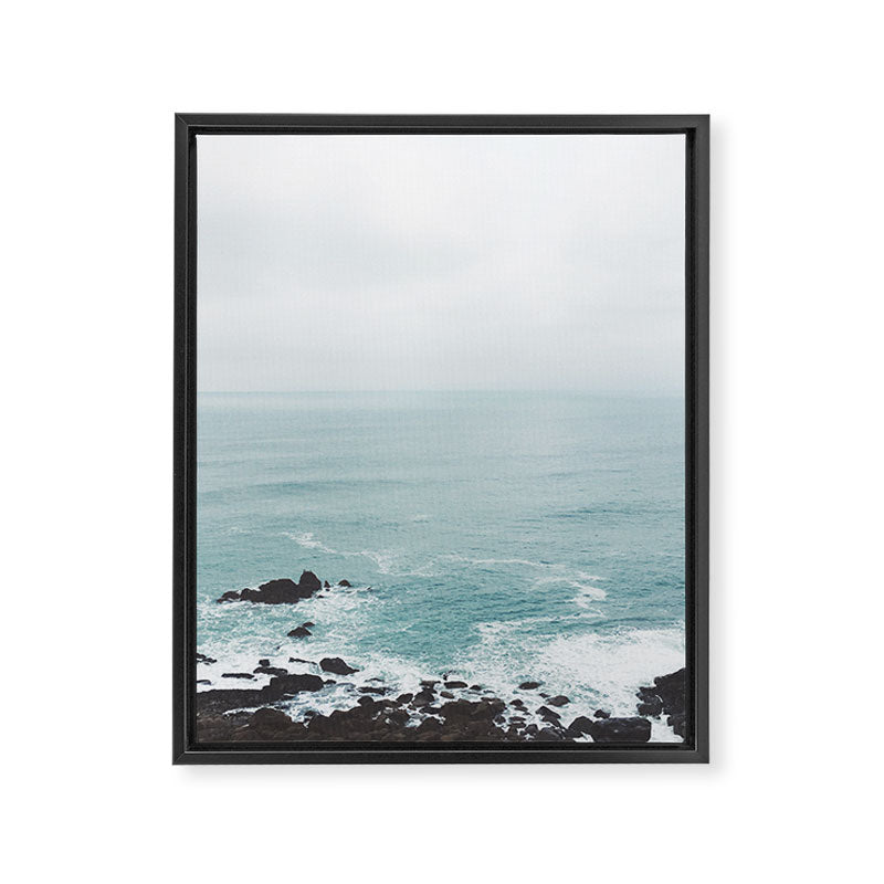 Rocky Shore Framed Canvas Print Gallery Image 6