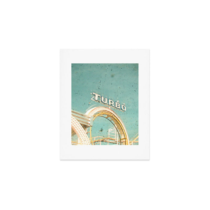 Roller Coaster Art Print Gallery Image 1