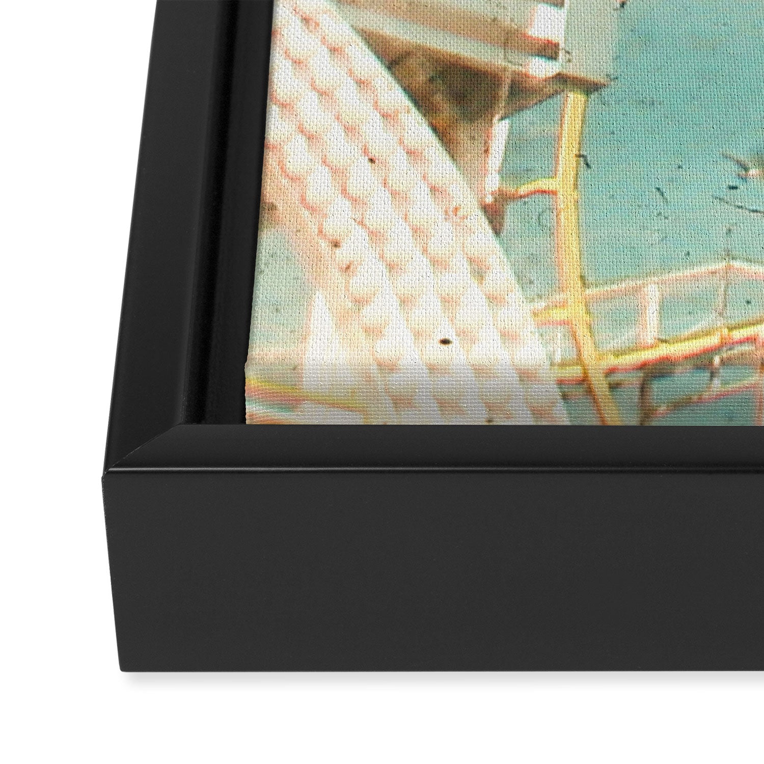 Roller Coaster Framed Canvas Print Gallery Image 3