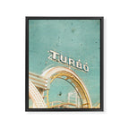 Roller Coaster Framed Canvas Print Gallery Image 8