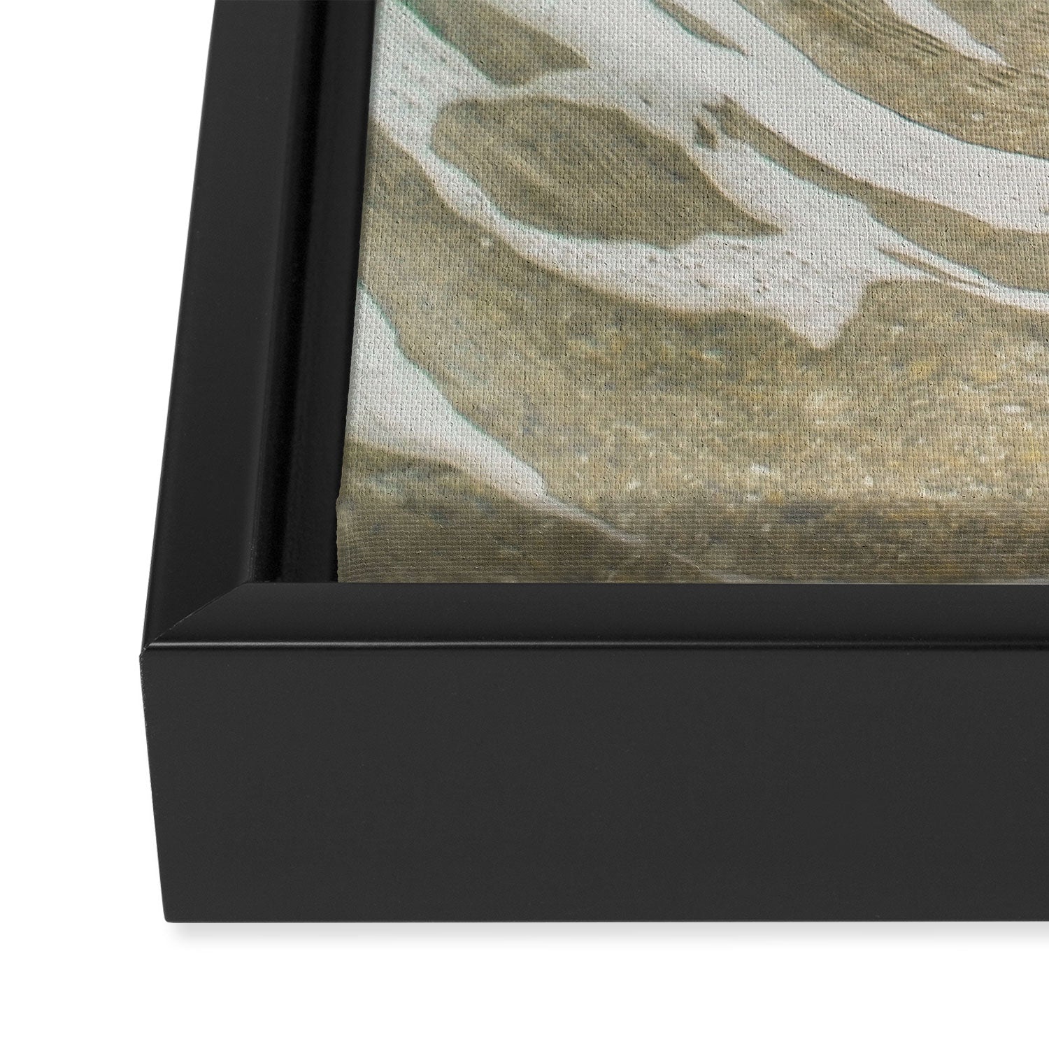 Sea Foam Framed Canvas Print Gallery Image 3