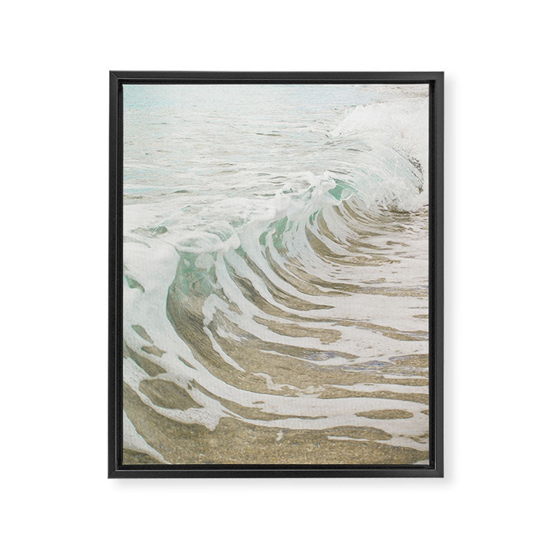 Sea Foam Framed Canvas Print Gallery Image 8