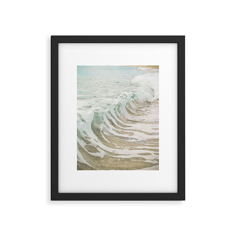 Sea Foam Framed Art Print Gallery Image 6