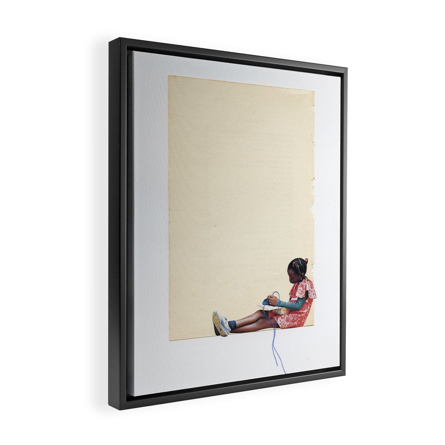 Sewing Bee Framed Canvas Print Gallery Image 2