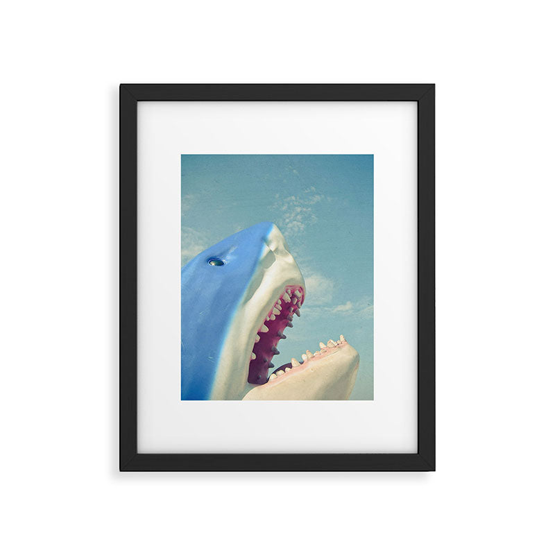 Shark! Framed Art Print Gallery Image 6