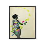 She's a Whirlwind Framed Canvas Print Gallery Image 6