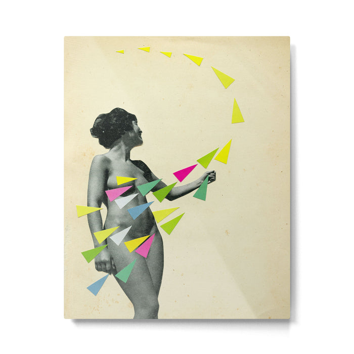 She's a Whirlwind Metal Print Gallery Image 1