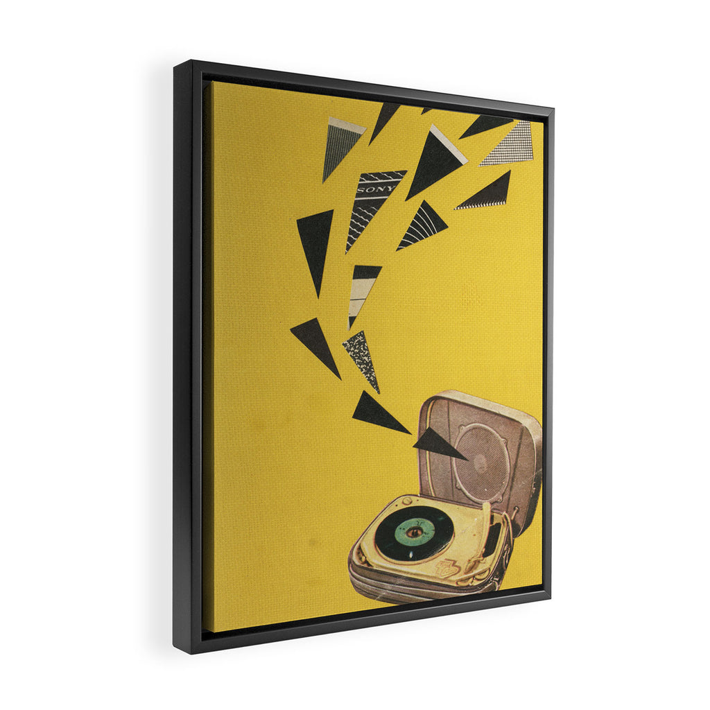 Sounds Framed Canvas Print Gallery Image 2