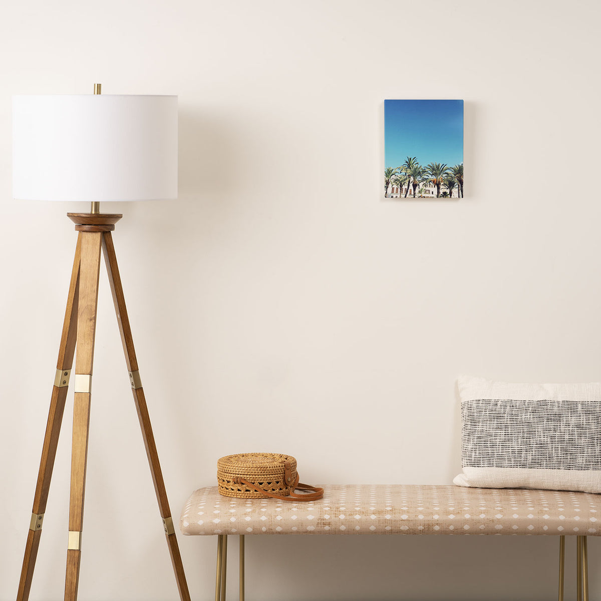 Spanish Square Canvas Print Gallery Image 2