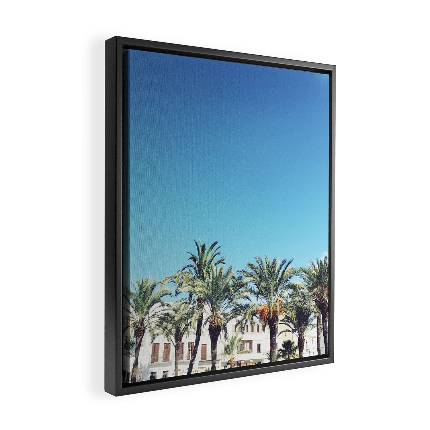 Spanish Square Framed Canvas Print Gallery Image 2