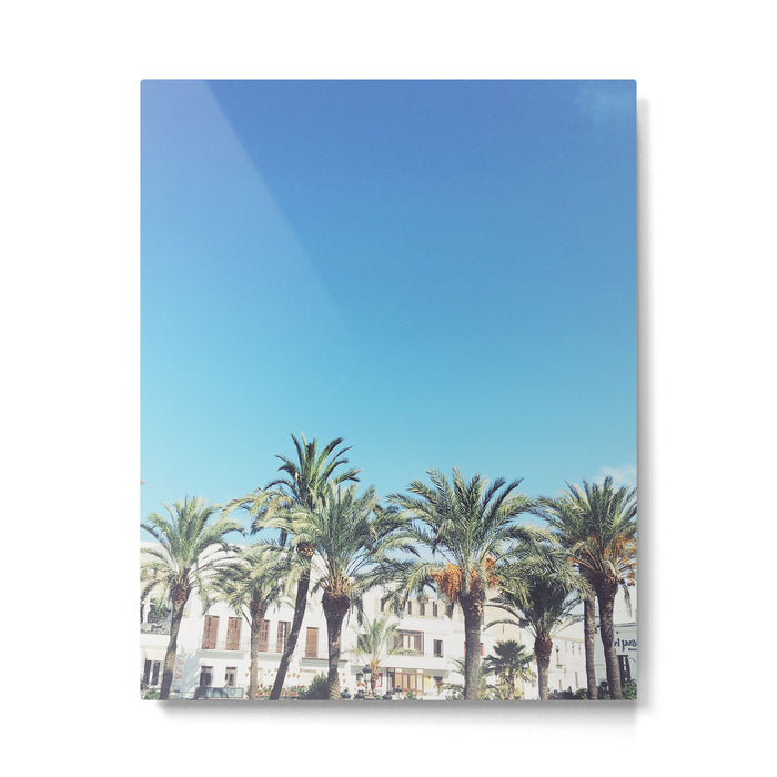 Spanish Square Metal Print Gallery Image 1