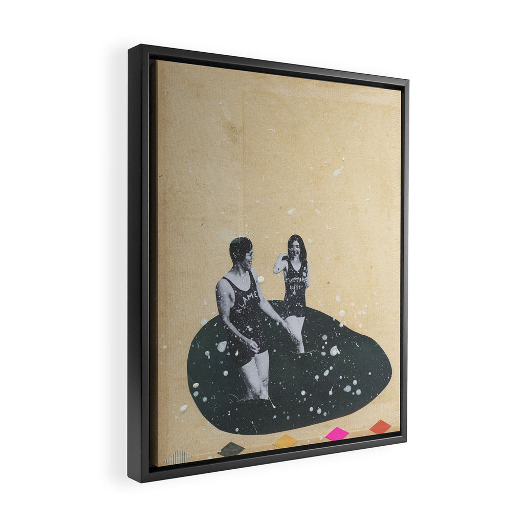 Splash Framed Canvas Print Gallery Image 2