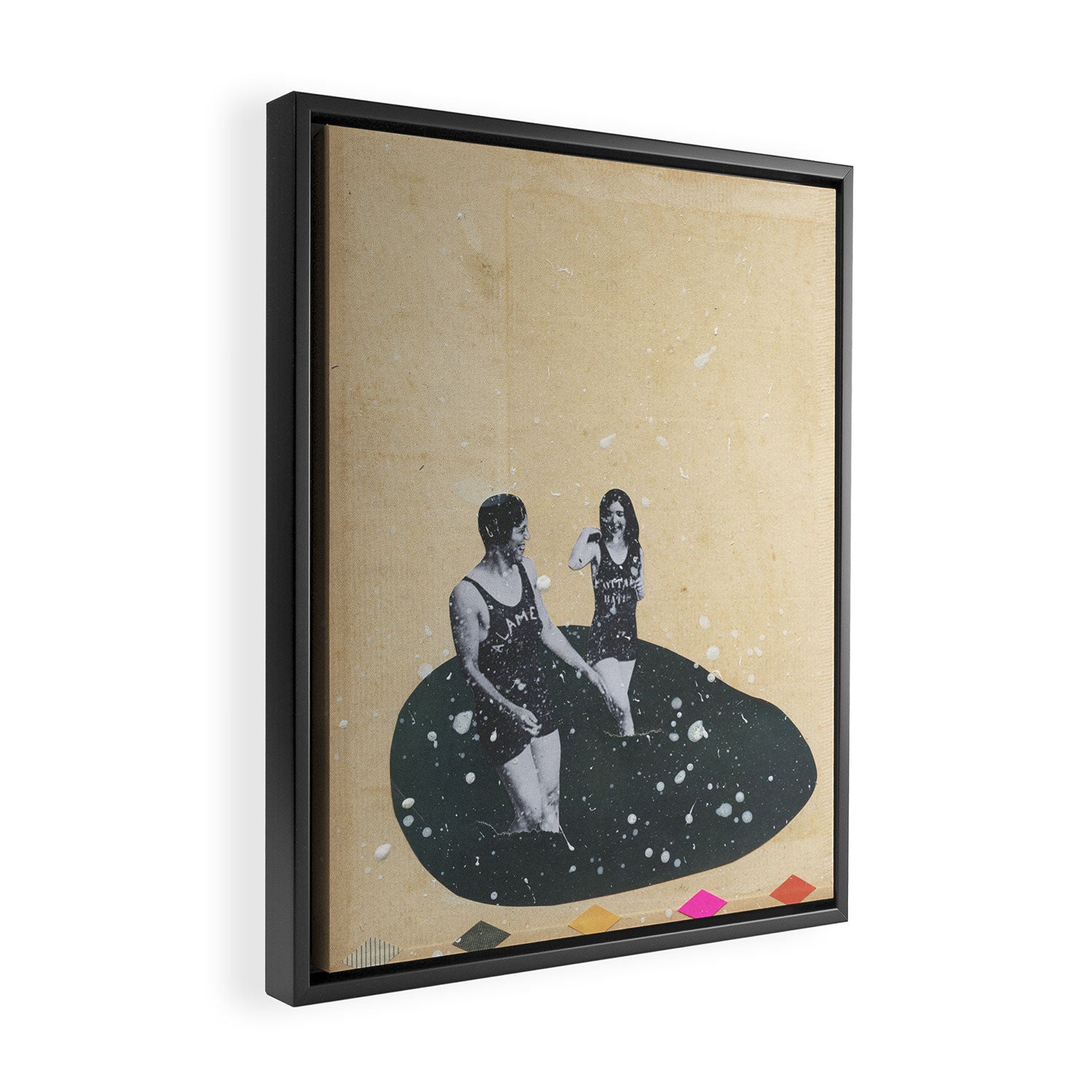 Splash Framed Canvas Print Gallery Image 2