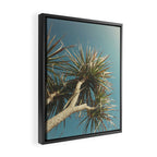 Spring Palm Framed Canvas Print Gallery Image 2