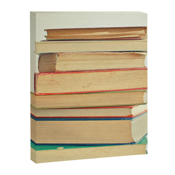 Stack of Books Canvas Print Gallery Image 1