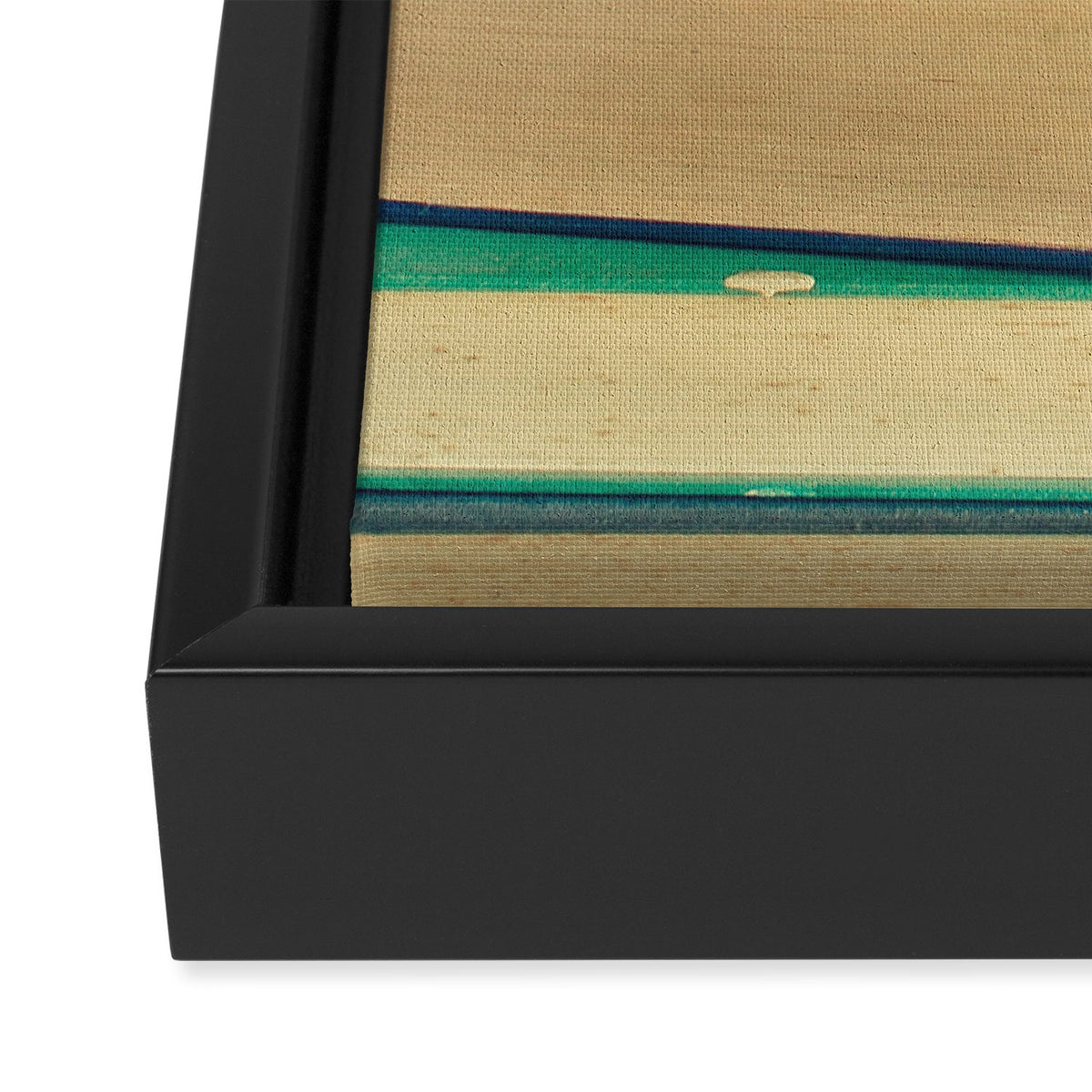 Stack of Books Framed Canvas Print Gallery Image 3
