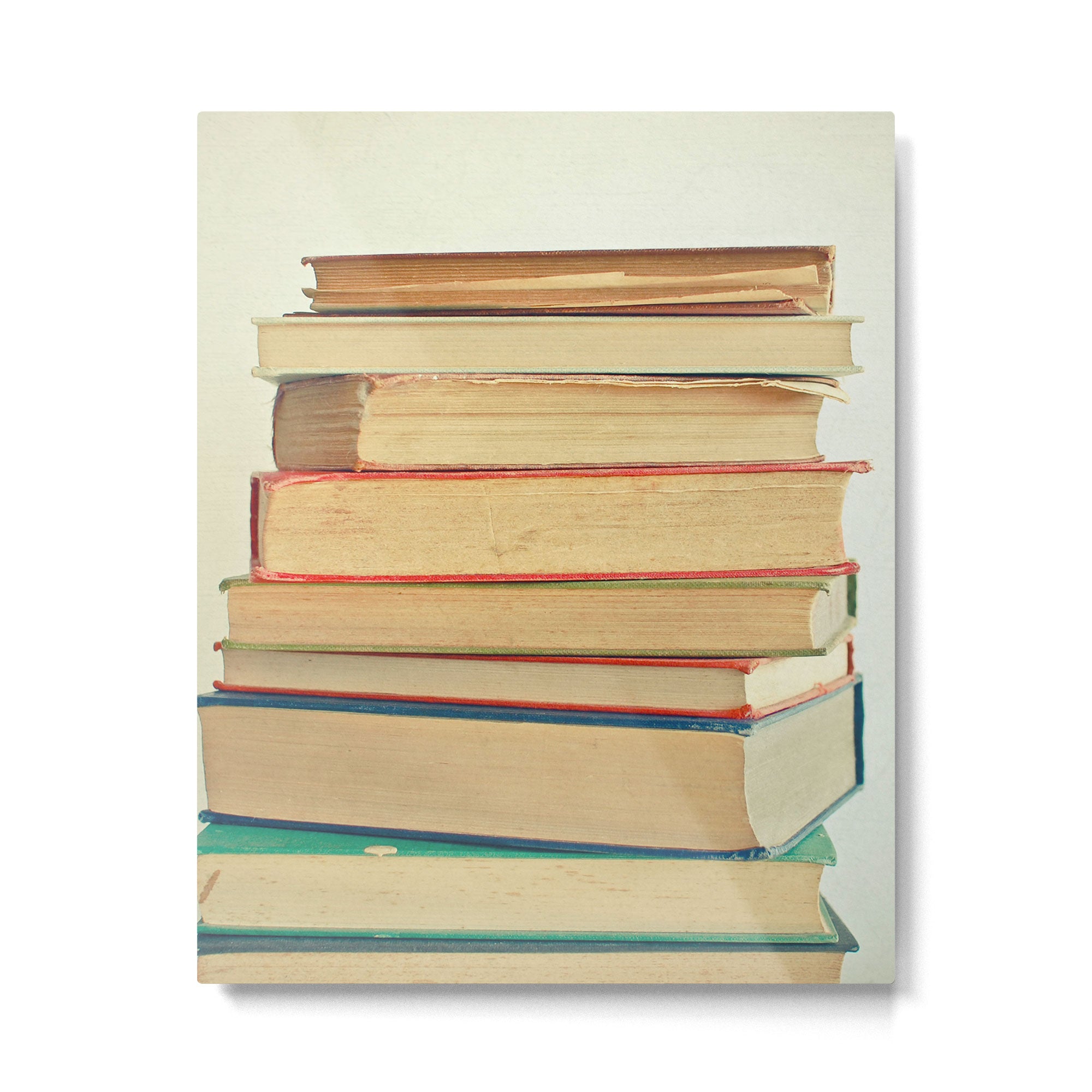 Stack of Books Metal Print Gallery Image 6