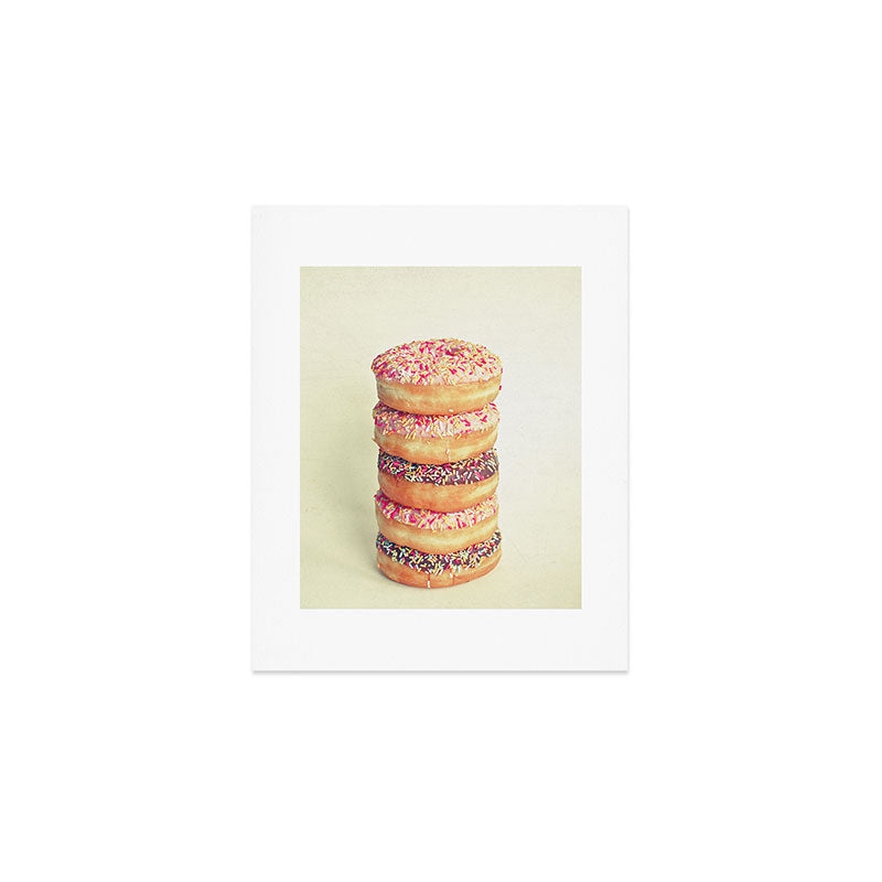 Stack of Donuts Art Print Gallery Image 1