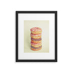 Stack of Donuts Framed Art Print Gallery Image 4