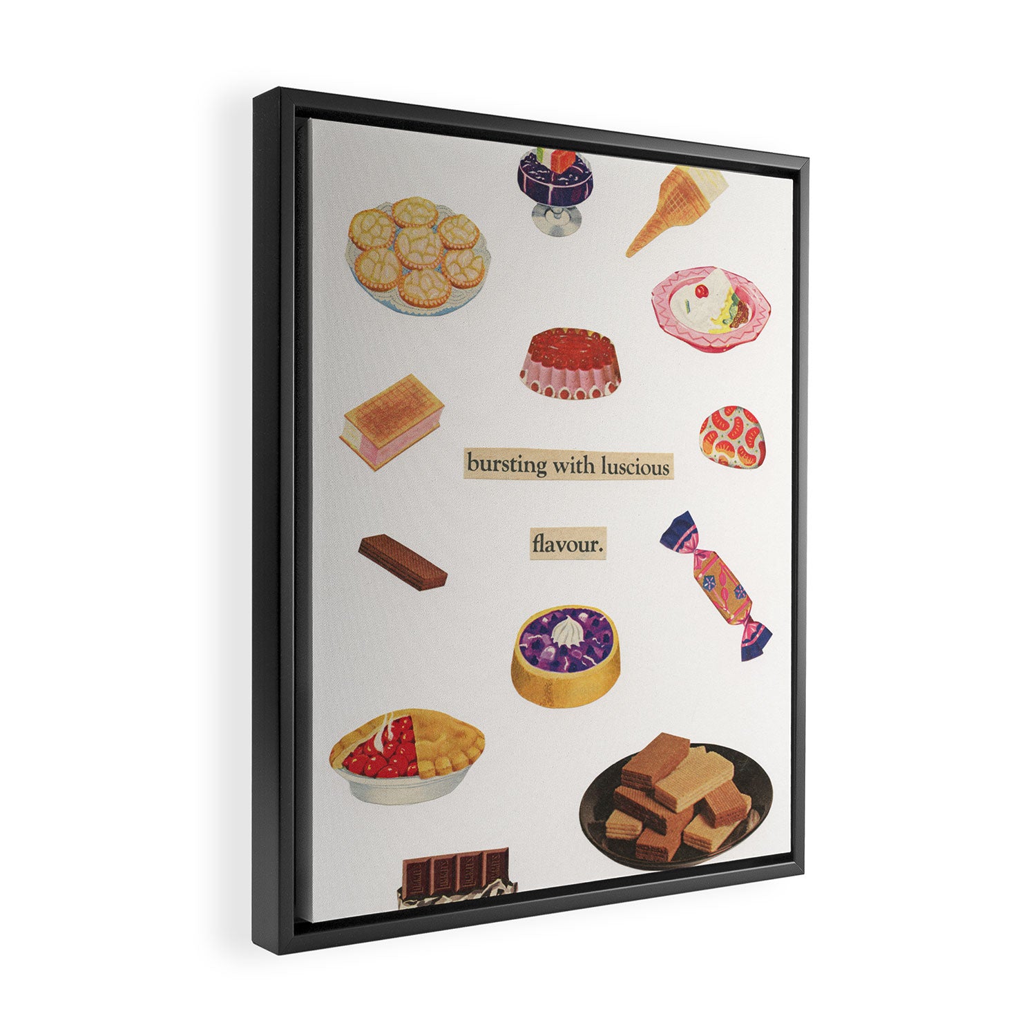 Sweet Treats Framed Canvas Print Gallery Image 2