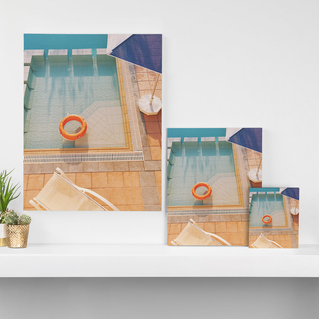 Swimming Pool Canvas Print Gallery Image 3
