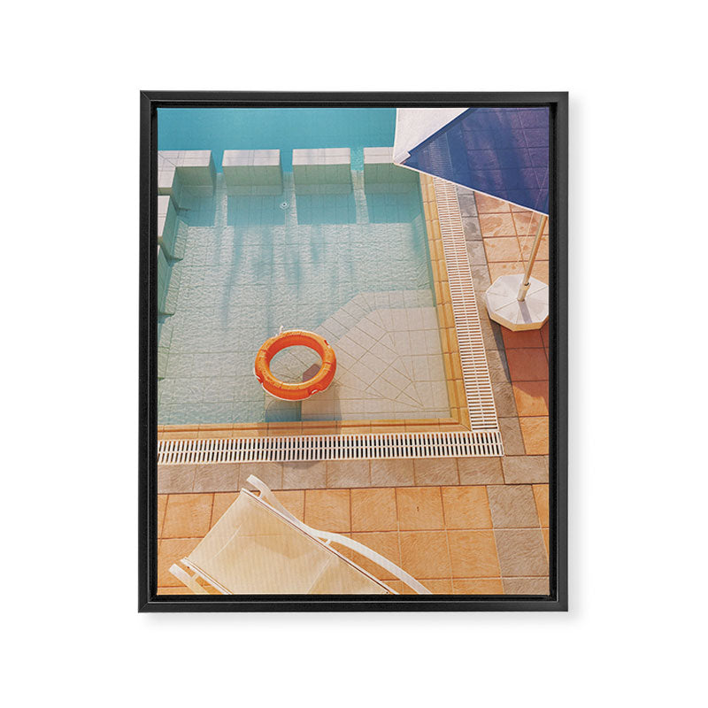 Swimming Pool Framed Canvas Print Gallery Image 8