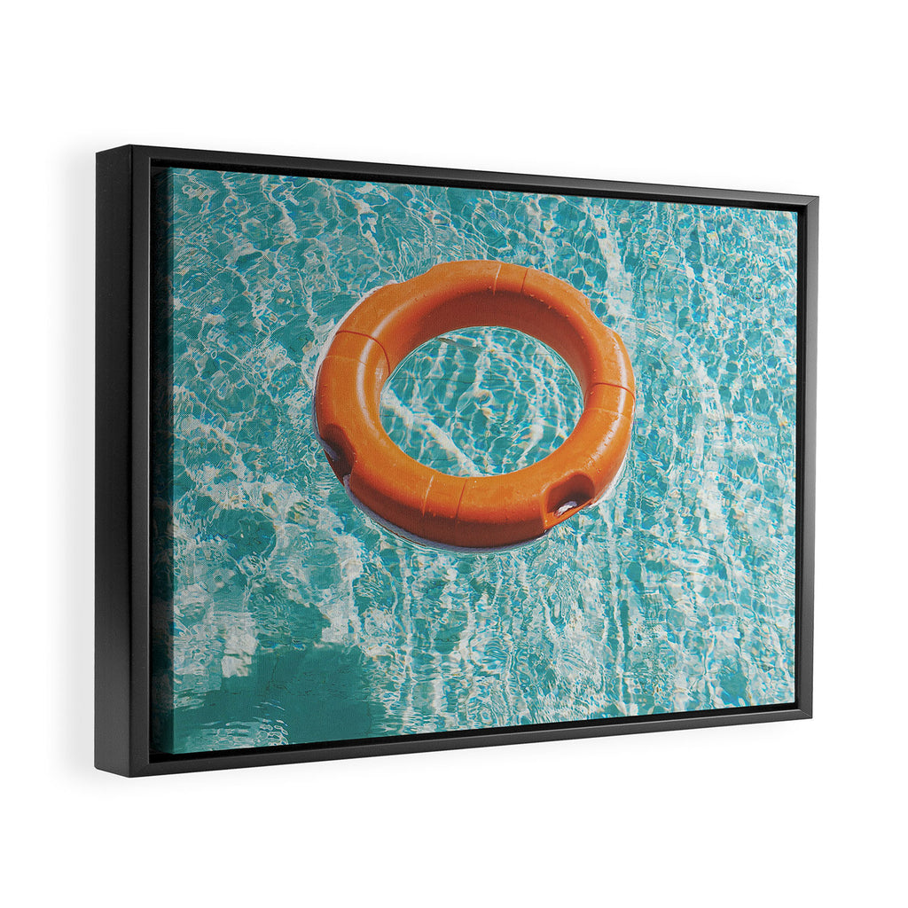 Swimming Pool III Framed Canvas Print Gallery Image 2
