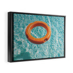 Swimming Pool III Framed Canvas Print Gallery Image 2
