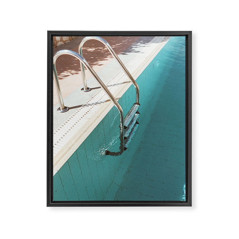 Swimming Pool IV Framed Canvas Print Gallery Image 8
