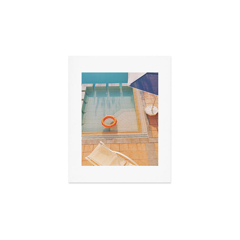 Swimming Pool Art Print Gallery Image 1
