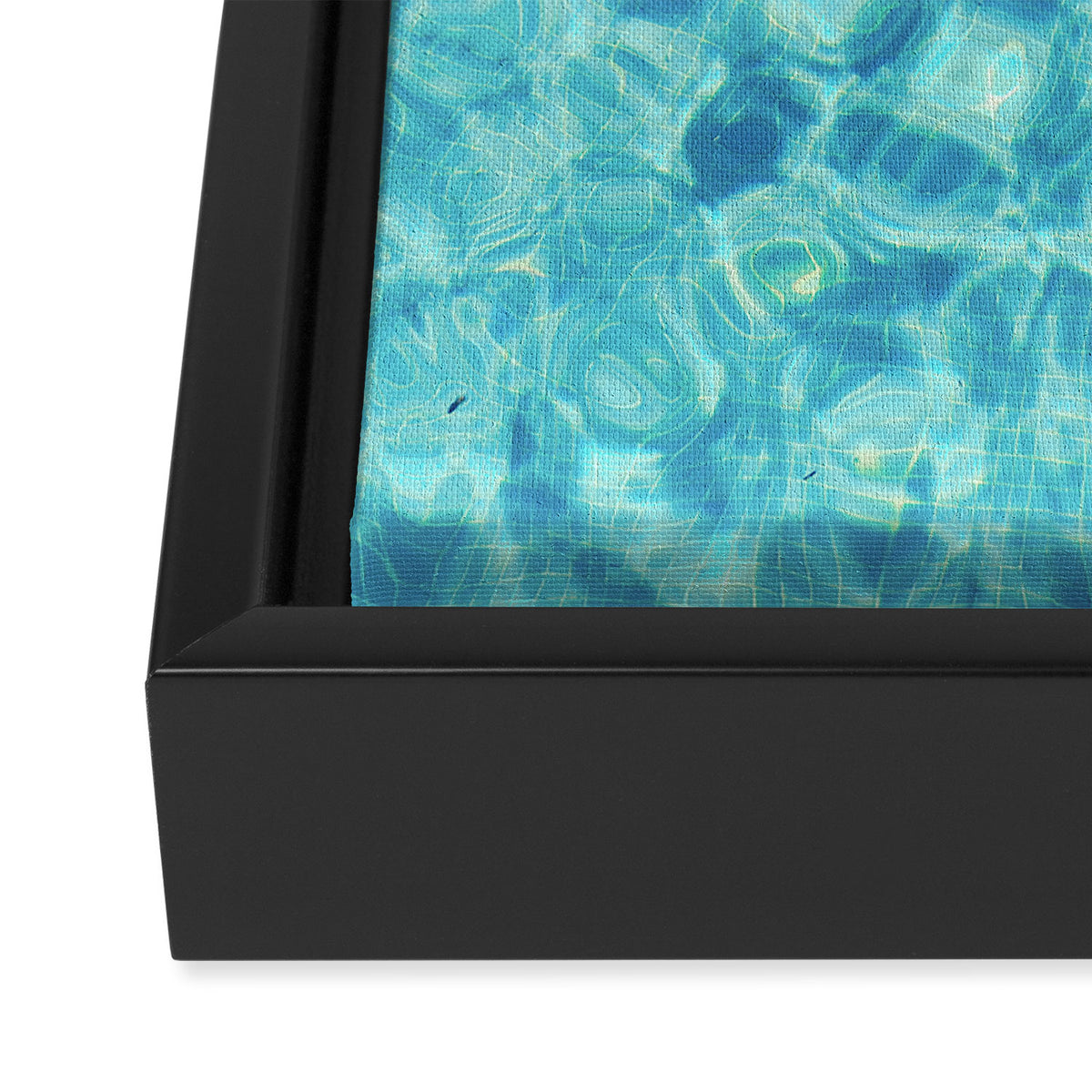 Swimming Pool VII Framed Canvas Print Gallery Image 3
