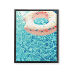 Swimming Pool VII Framed Canvas Print Gallery Image 8
