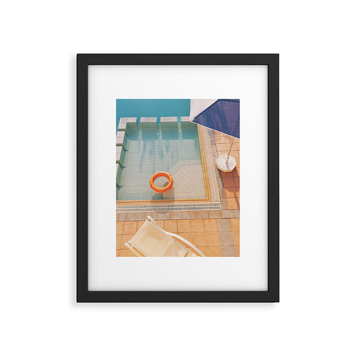 Swimming Pool Framed Art Print Gallery Image 1