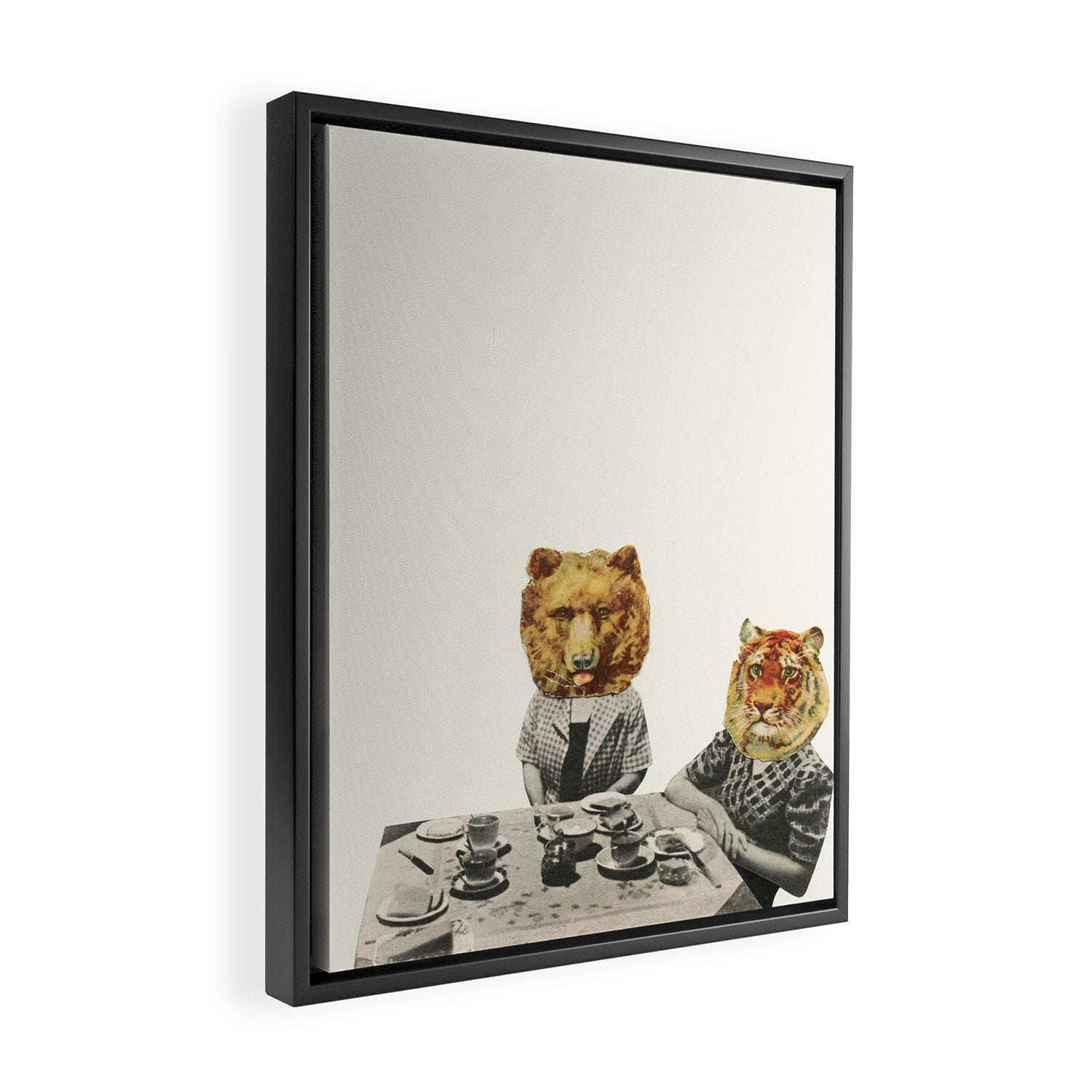 Tea Party Framed Canvas Print Gallery Image 2
