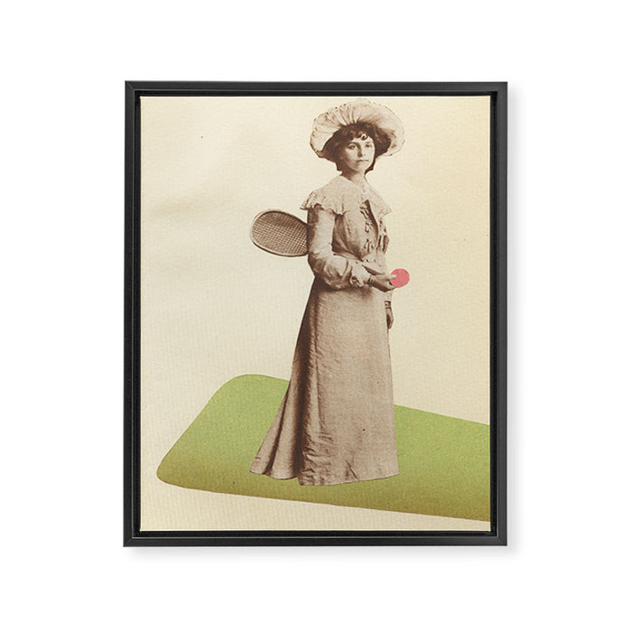 Tennis Season Framed Canvas Print Gallery Image 1