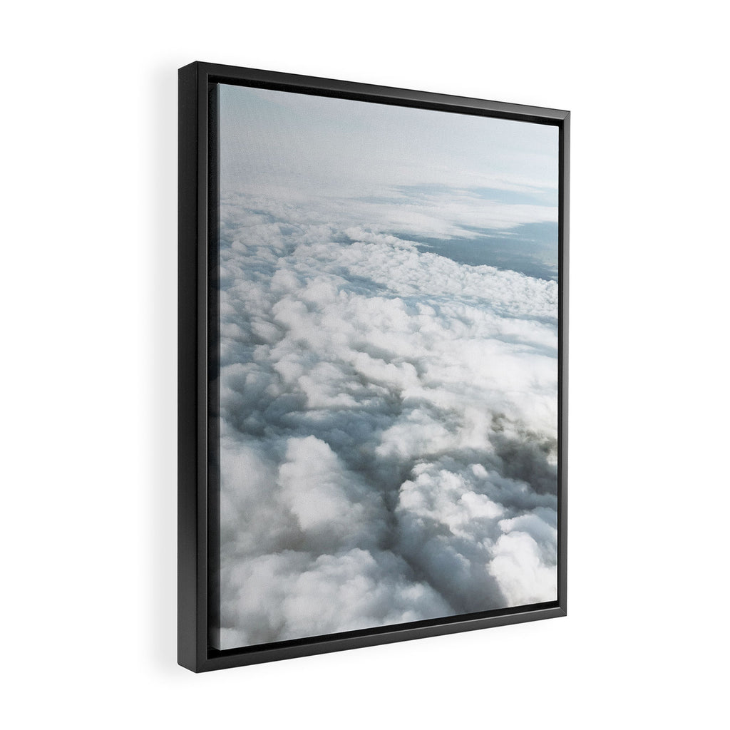The Clouds Below Framed Canvas Print Gallery Image 2